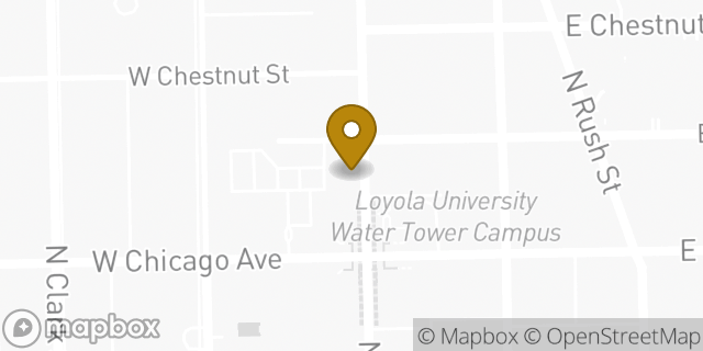 Map showing the location of Subway in Chicago, IL 60610