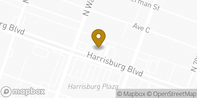 Map showing the location of McDonald's in Houston, TX 77011