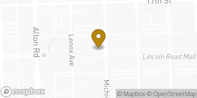 Map showing the location of Athleta in Miami Beach, FL 33139