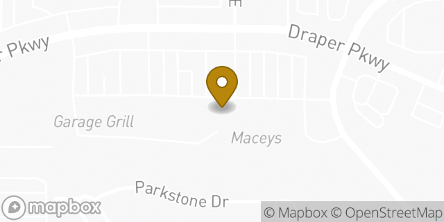 Map showing the location of The UPS Store in Draper, UT 84020