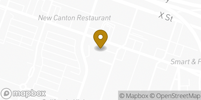 Map showing the location of Enterprise Rent-A-Car in Sacramento, CA 95818