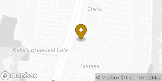 Map showing the location of Chipotle Mexican Grill in Jacksonville, FL 32223