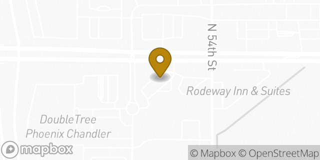 Map showing the location of Whataburger in Chandler, AZ 85226