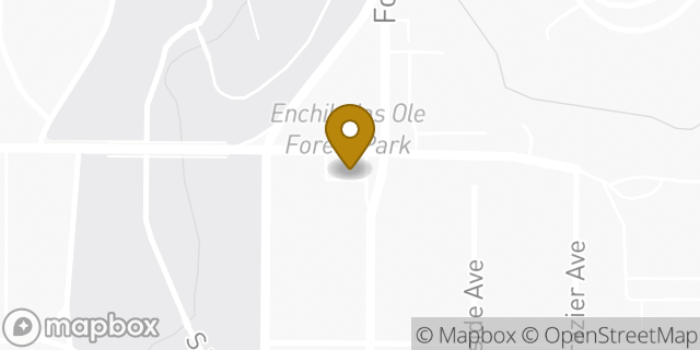Map showing the location of Amazon Locker - Annabeth in Fort Worth, TX 76110