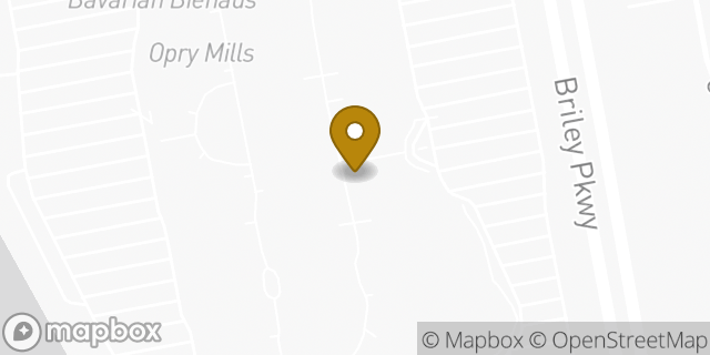Map showing the location of J.Crew Factory in Nashville, TN 37214