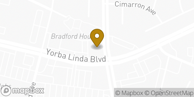 Map showing the location of Walgreens in Placentia, CA 92870