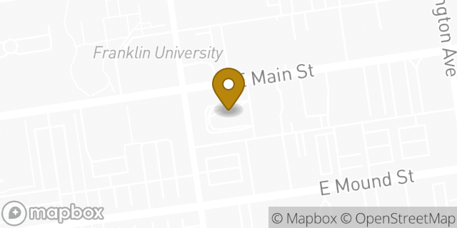 Map showing the location of McDonald's in Columbus, OH 43215