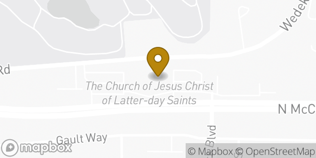 Map showing the location of The Church of Jesus Christ of Latter-day Saints in Sparks, NV 89431