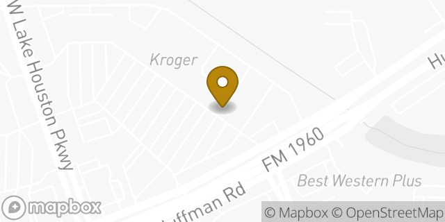 Map showing the location of The UPS Store in Humble, TX 77346