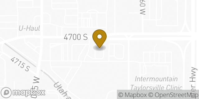 Map showing the location of Starbucks in Taylorsville, UT 84129