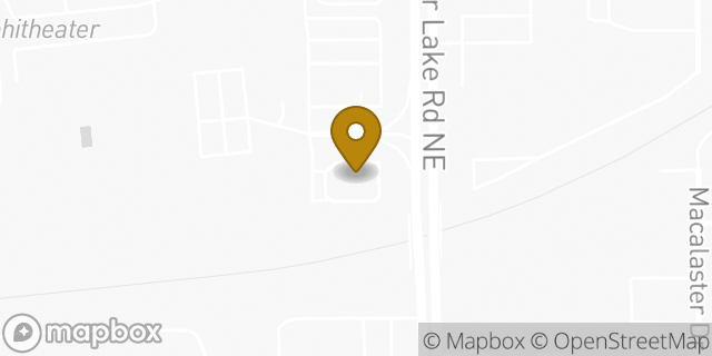 Map showing the location of Starbucks in St Anthony, MN 55421