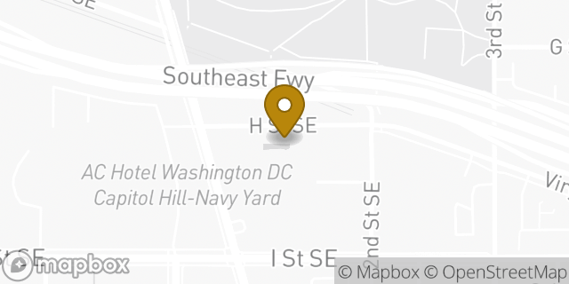 Map showing the location of Whole Foods Market in Washington, DC 20003