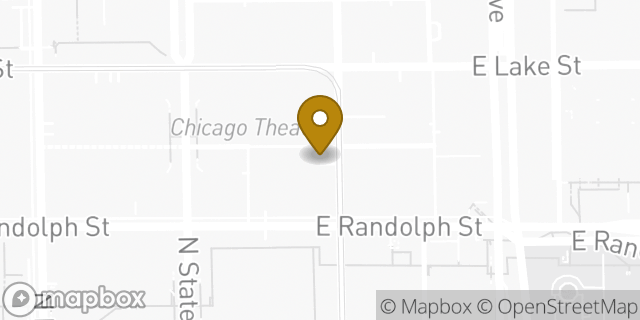 Map showing the location of Subway in Chicago, IL 60601