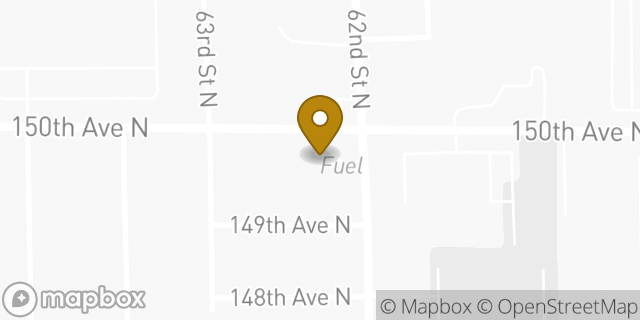 Map showing the location of Amazon Locker - Nell in Clearwater, FL 33760