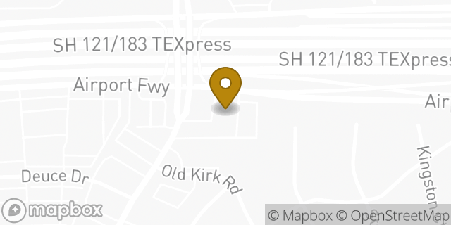 Map showing the location of ATM 7ELEVEN-FCTI in Bedford, TX 76022
