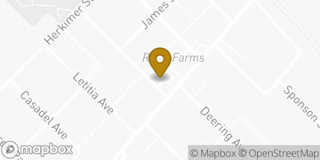 Map showing the location of Dunkin' in Baltimore, MD 21230