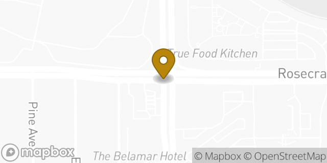 Map showing the location of HomeGoods in El Segundo, CA 90245