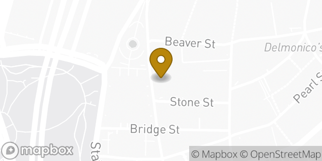 Map showing the location of Starbucks in New York, NY 10004