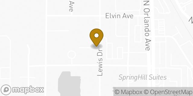 Map showing the location of CubeSmart Self Storage in Winter Park, FL 32789