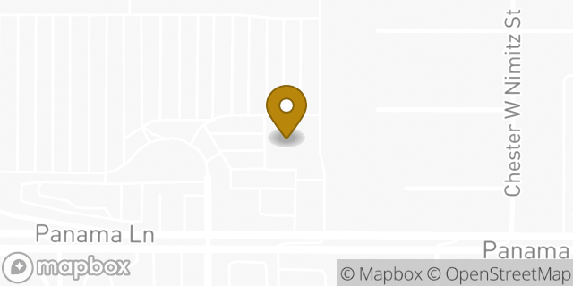 Map showing the location of Aldi in Bakersfield, CA 93307