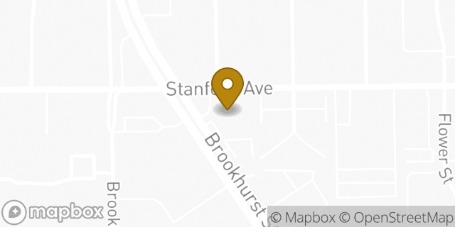 Map showing the location of 7-Eleven in Garden Grove, CA 92840