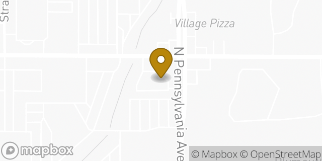 Map showing the location of Subway in The Village, OK 73120