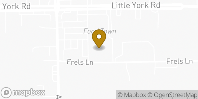 Map showing the location of AutoZone in Houston, TX 77076