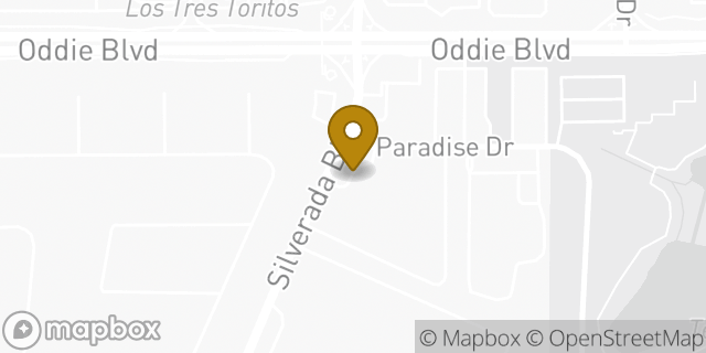 Map showing the location of Amazon Locker - Handlebars in Reno, NV 89512