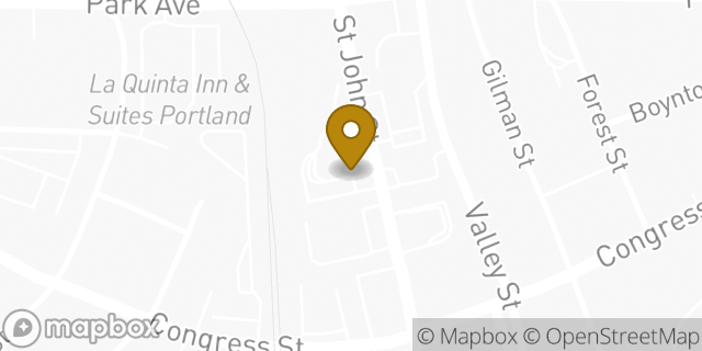 Map showing the location of McDonald's in Portland, ME 04102
