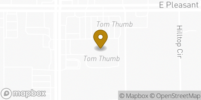 Map showing the location of Starbucks in Desoto, TX 75115