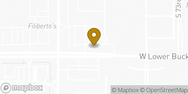 Map showing the location of McDonald's in Phoenix, AZ 85043