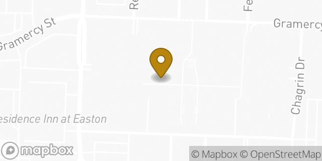 Map showing the location of Oakley in Columbus, OH 43219