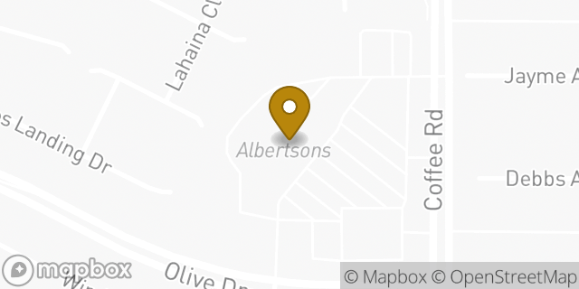 Map showing the location of Coinme in Bakersfield, CA 93308
