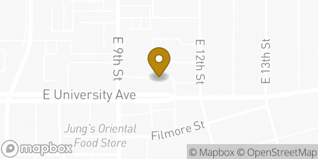 Map showing the location of QuikTrip in Des Moines, IA 50316