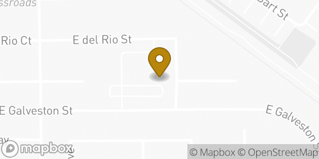Map showing the location of The Church of Jesus Christ of Latter-day Saints in Gilbert, AZ 85295