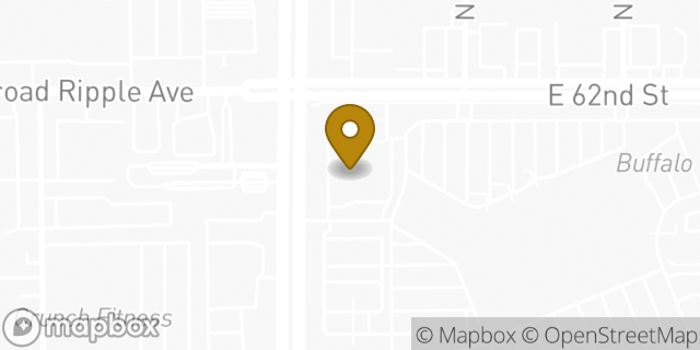 Map showing the location of ATM Walgreens in Indianapolis, IN