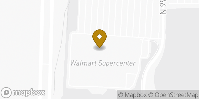 Map showing the location of Walmart Supercenter in Omaha, NE 68134