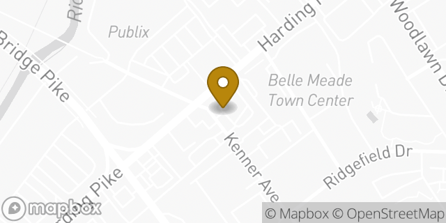 Map showing the location of Fifth Third Bank in Nashville, TN 37205