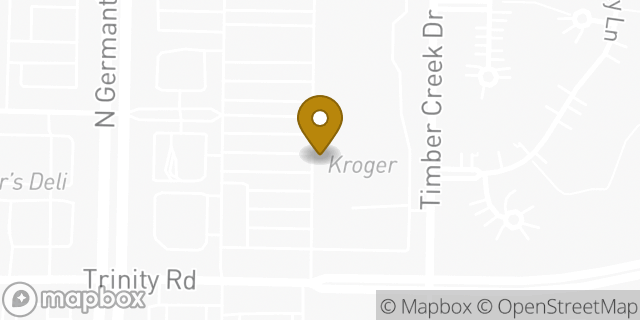 Map showing the location of ATM Kroger in Cordova, TN 38018