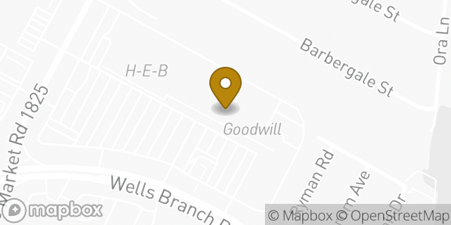 Map showing the location of Subway in Pflugerville, TX 78660
