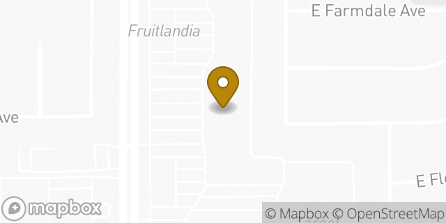 Map showing the location of AutoZone in Mesa, AZ 85204