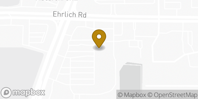 Map showing the location of AutoZone Auto Parts in Tampa, FL 33618