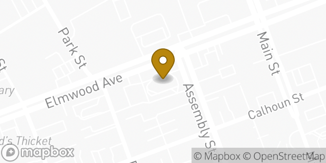 Map showing the location of McDonald's in Columbia, SC 29201
