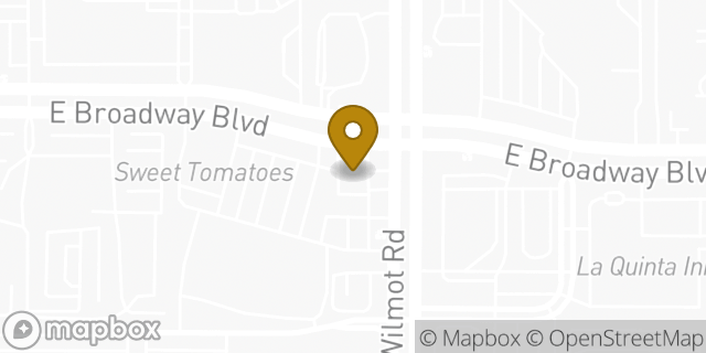 Map showing the location of ATM Speedway in Tucson, AZ 85711