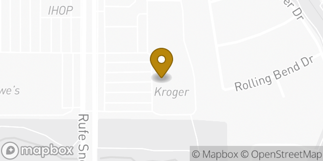 Map showing the location of Kroger in Keller, TX 76248