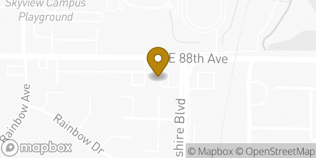 Map showing the location of ATM 7ELEVEN-FCTI in Thornton, CO