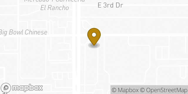 Map showing the location of ATM 7ELEVEN-FCTI in Mesa, AZ