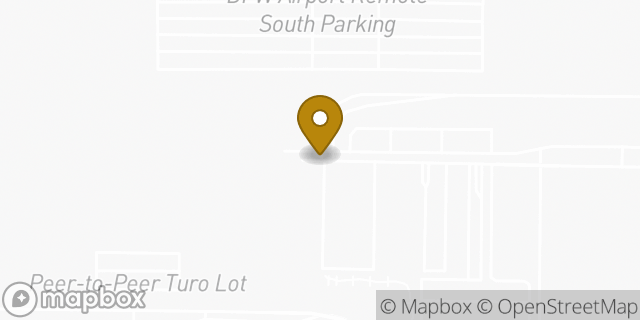 Map showing the location of National Car Rental in Dallas, TX 75261