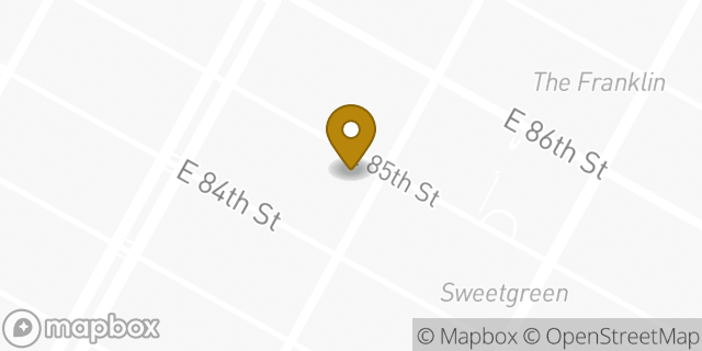 Map showing the location of Buffalo Wild Wings in New York, NY 10028