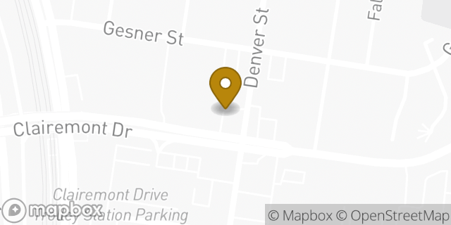 Map showing the location of ATM 7ELEVEN-FCTI in San Diego, CA 92117